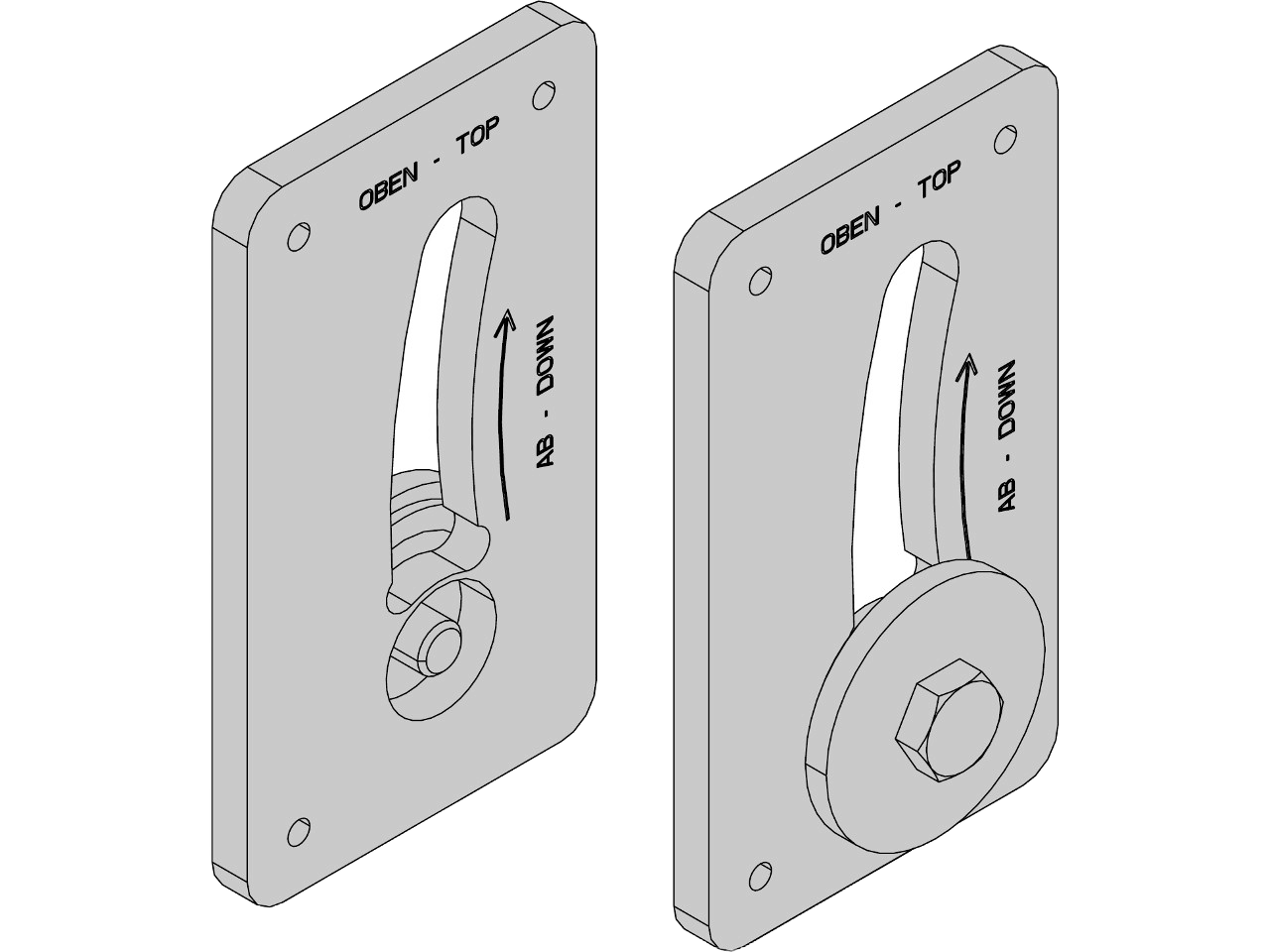 GfA Elektromaten Replacement Damping Plates Safety Brakes