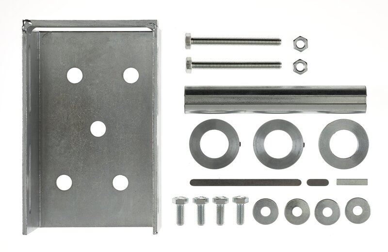 MFZ Marantec Ovitor AKT-AS K4+25,4 Kit de montaje con consola K4 y eje enchufable de 25,4 mm para transmisiones por cadena de eje