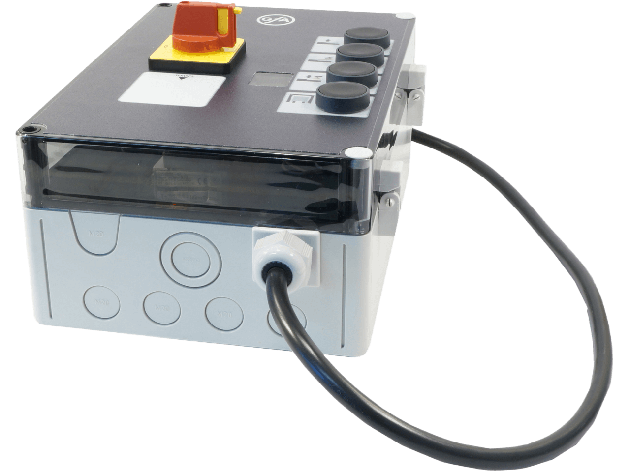 GfA Elektromaten dock leveller control LB700 extendible lip Shelter