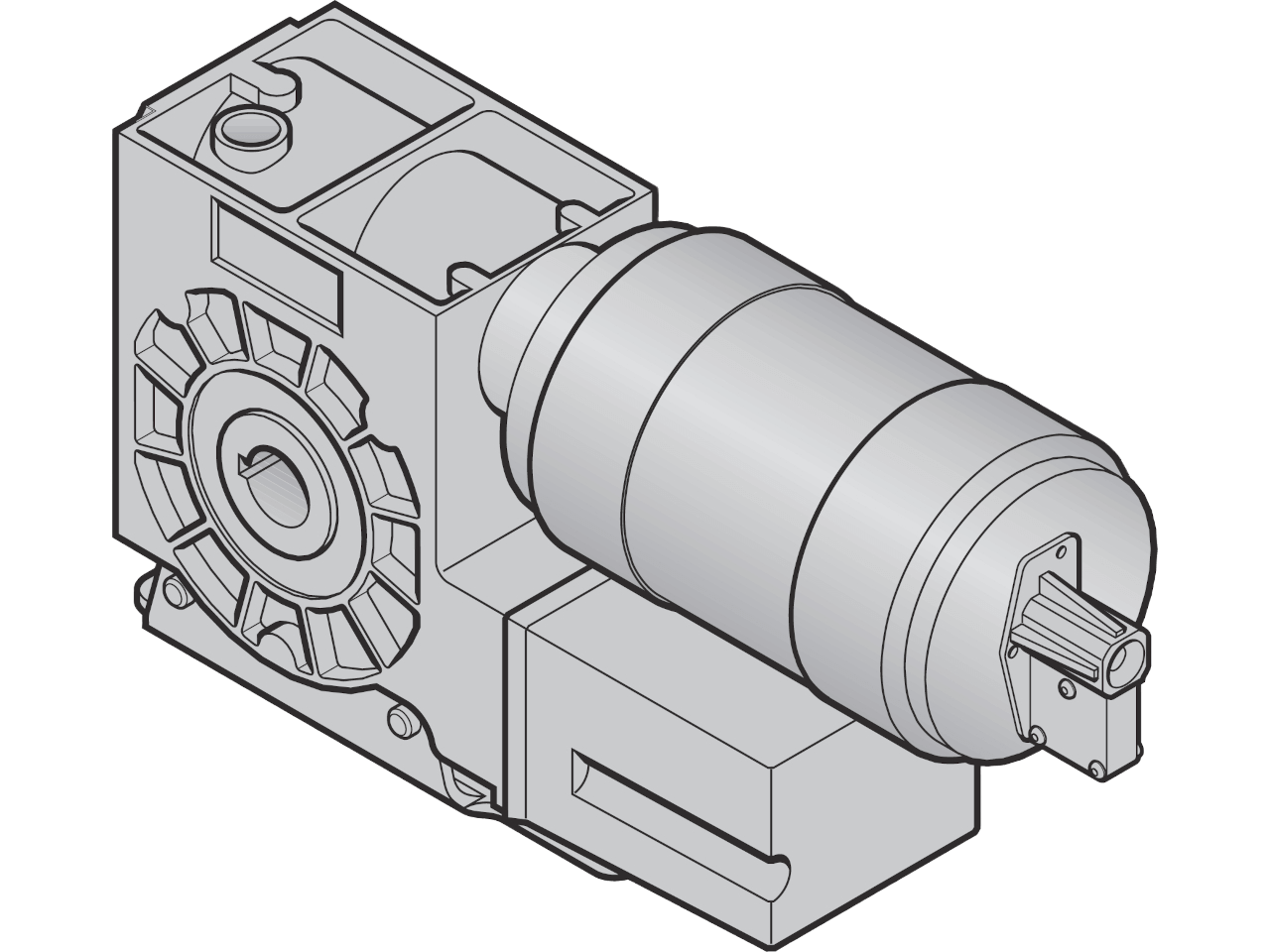 Hormann Drive with Safety-Brake DD180 KNH 400D