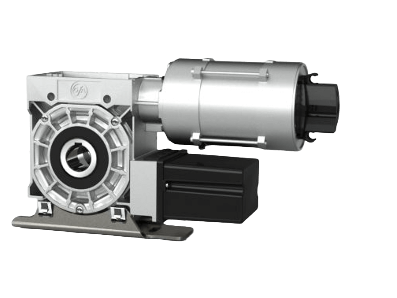 GfA Elektromaten SI 40.15 NHK DES Ø40-Safedrive® 400Nm with Emergency Hand Crank