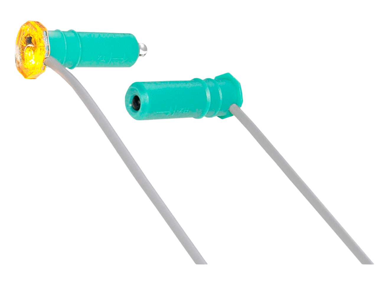 FRABA VITECTOR OSE-S 6800 Optical Edge Sensors Transmitter Tx 0,5m/Receiver Rx 0,5m PVC-Cable GfA-Plug Status-LED