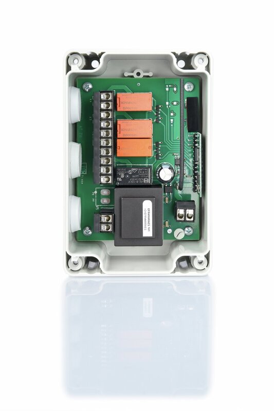 MFZ Marantec Ovitor Digital 712 Receptor universal de 4 canales, 4 relés, 230 V, 868 MHz DM7S