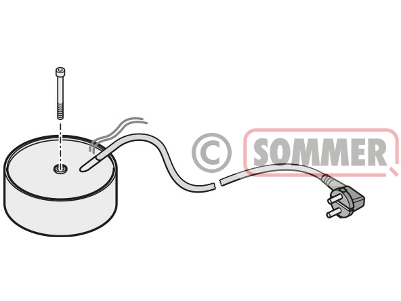 Sommer toroidal core transformer 230/24V 150VA
