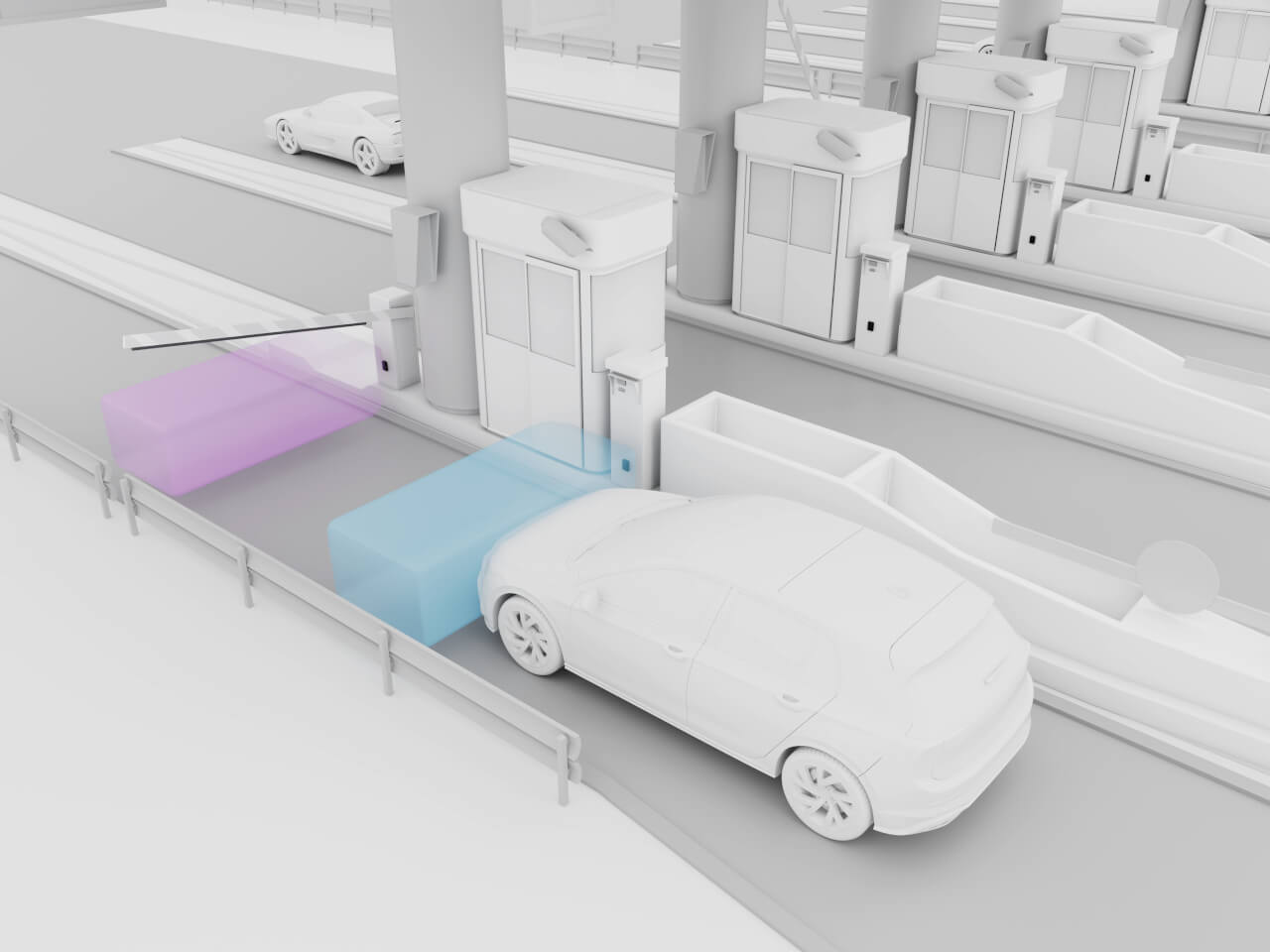 Bircher EasyLoop D Radar Sensor for Barriers