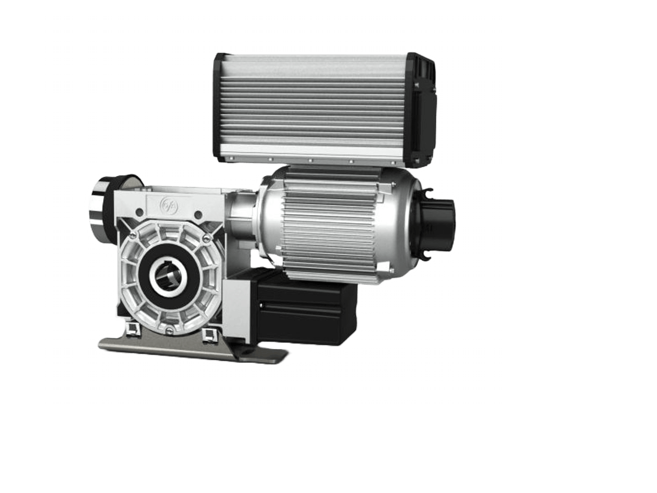GfA Elektromaten SI 25.80 FI NHK DES Ø40-Safedrive® with Integrated Frequency Inverter 250Nm with Emergency Hand Crank