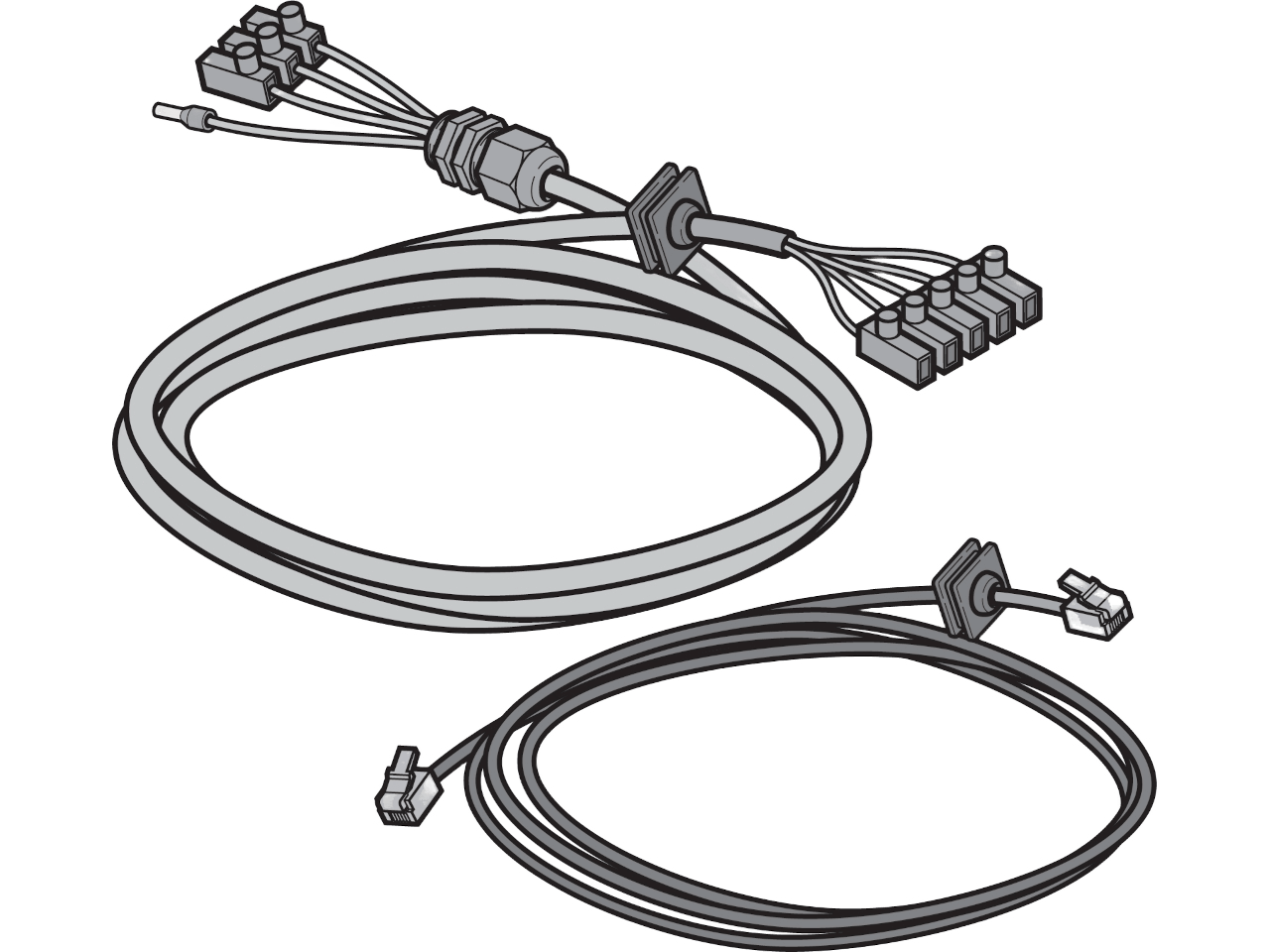 Hormann cable de conexión / cable de sistema para accionamientos S25 WS 7500mm