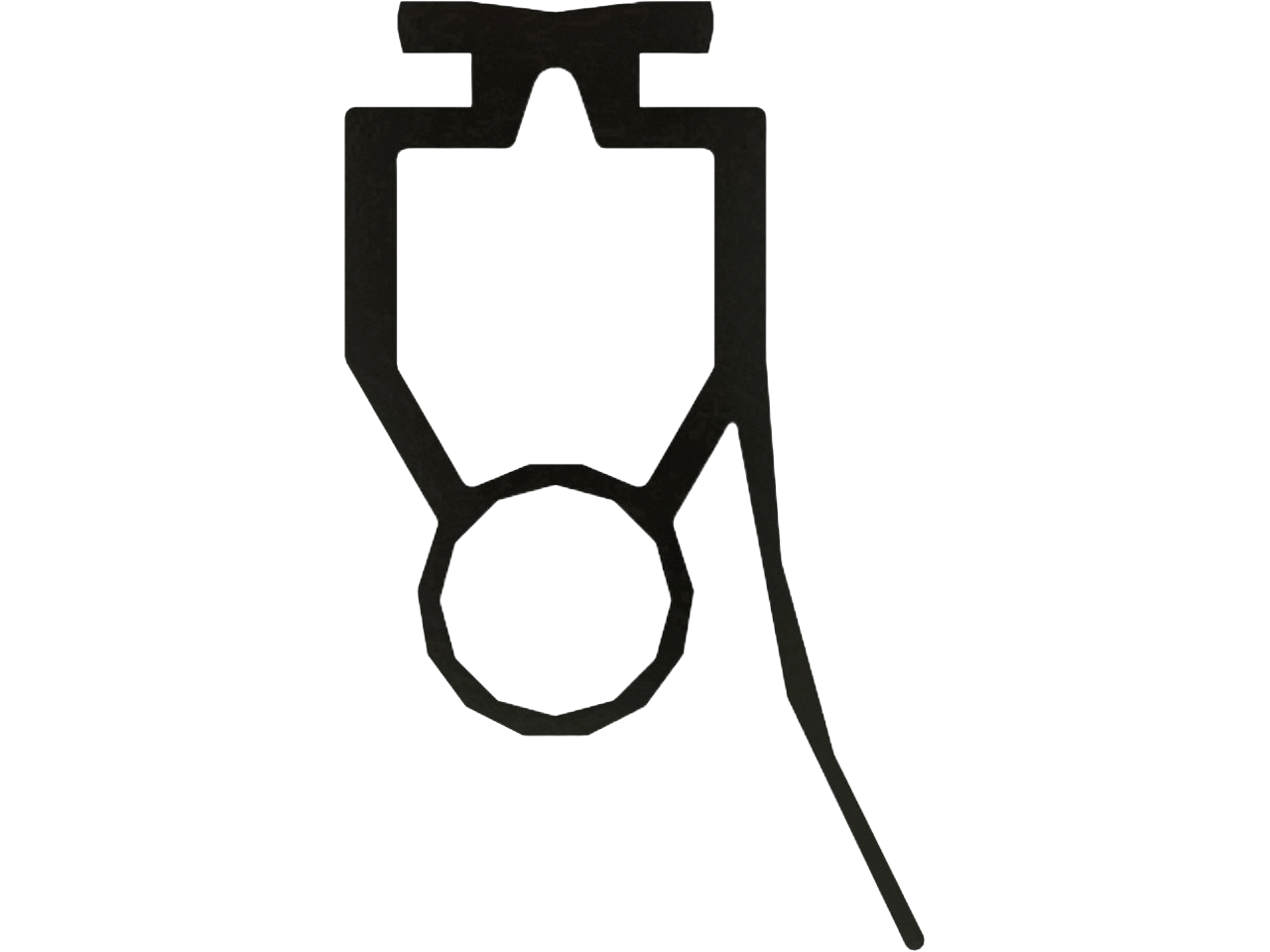 FRABA VITECTOR OSE-P 20 40 01 Rubber Profile 1-sided Sealing Lip 40m Coil