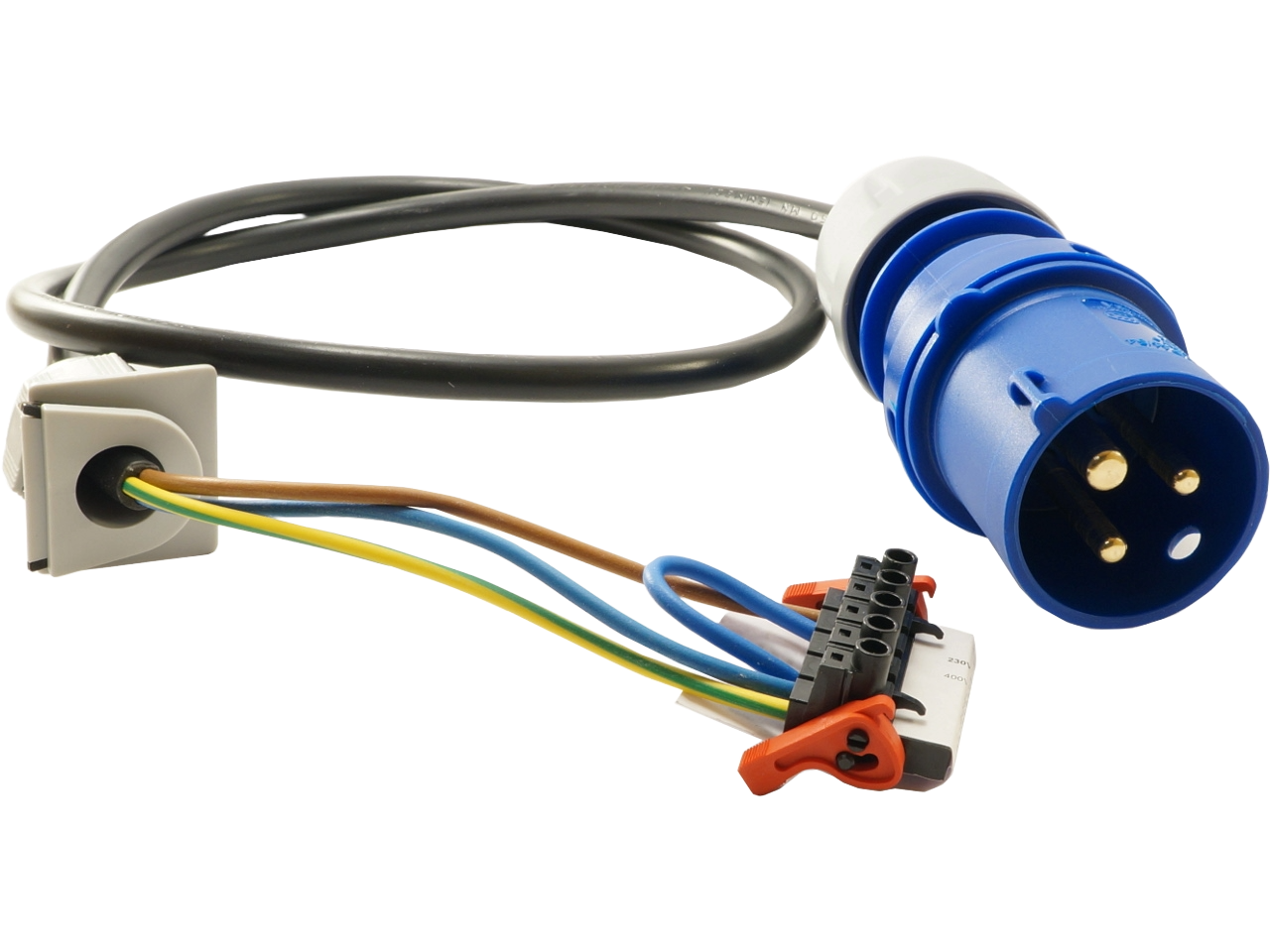 GfA Elektromaten  equipo de conexión CEE 1N~230V asimét. (3-polos)