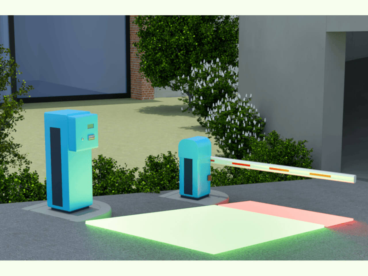 FEIG Electronic MWD SBP-B R-Loop Radar scanner barriers