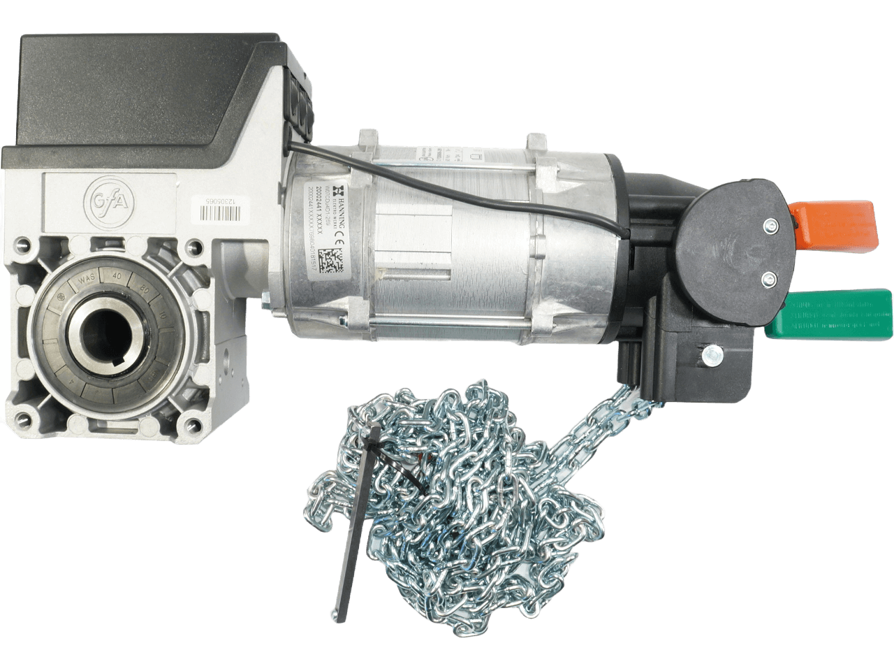GfA Elektromaten SE 9.24 SK DES Ø25,4-Drive for Sectional Doors 90Nm Emergency Hand Chain