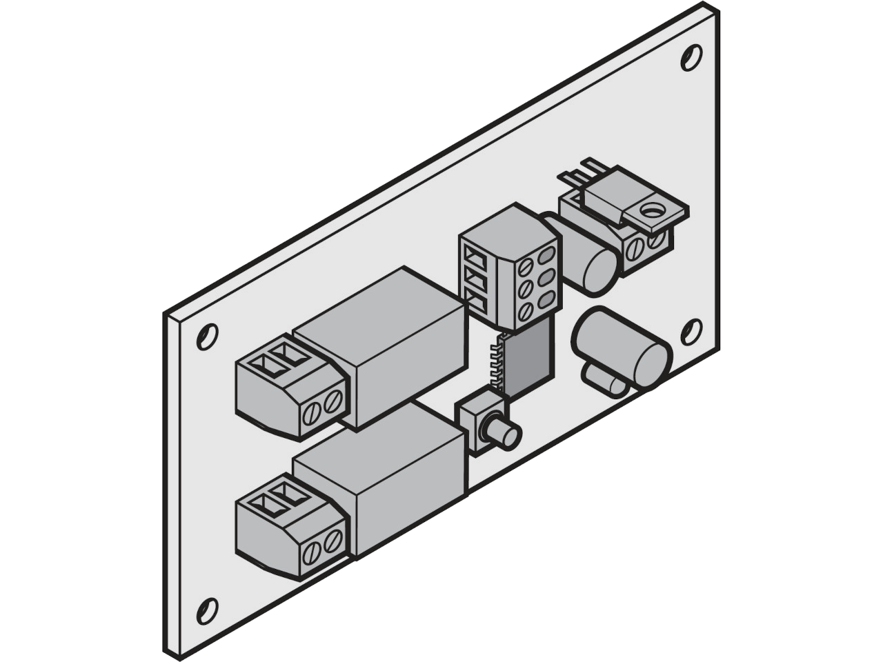 Hormann circuito impreso HET-E2 868-BS