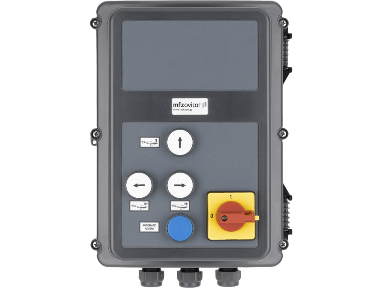 MFZ Marantec Ovitor dock leveller control RS300 V-AR extendible lip Shelter