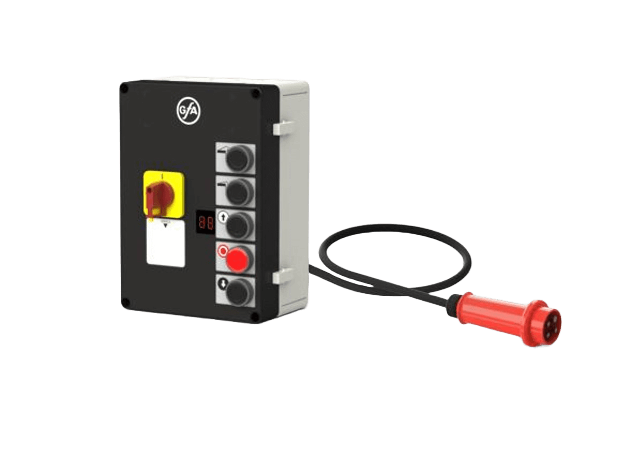 GfA Elektromaten dock leveller control LB700 hinged wedge lip with control module