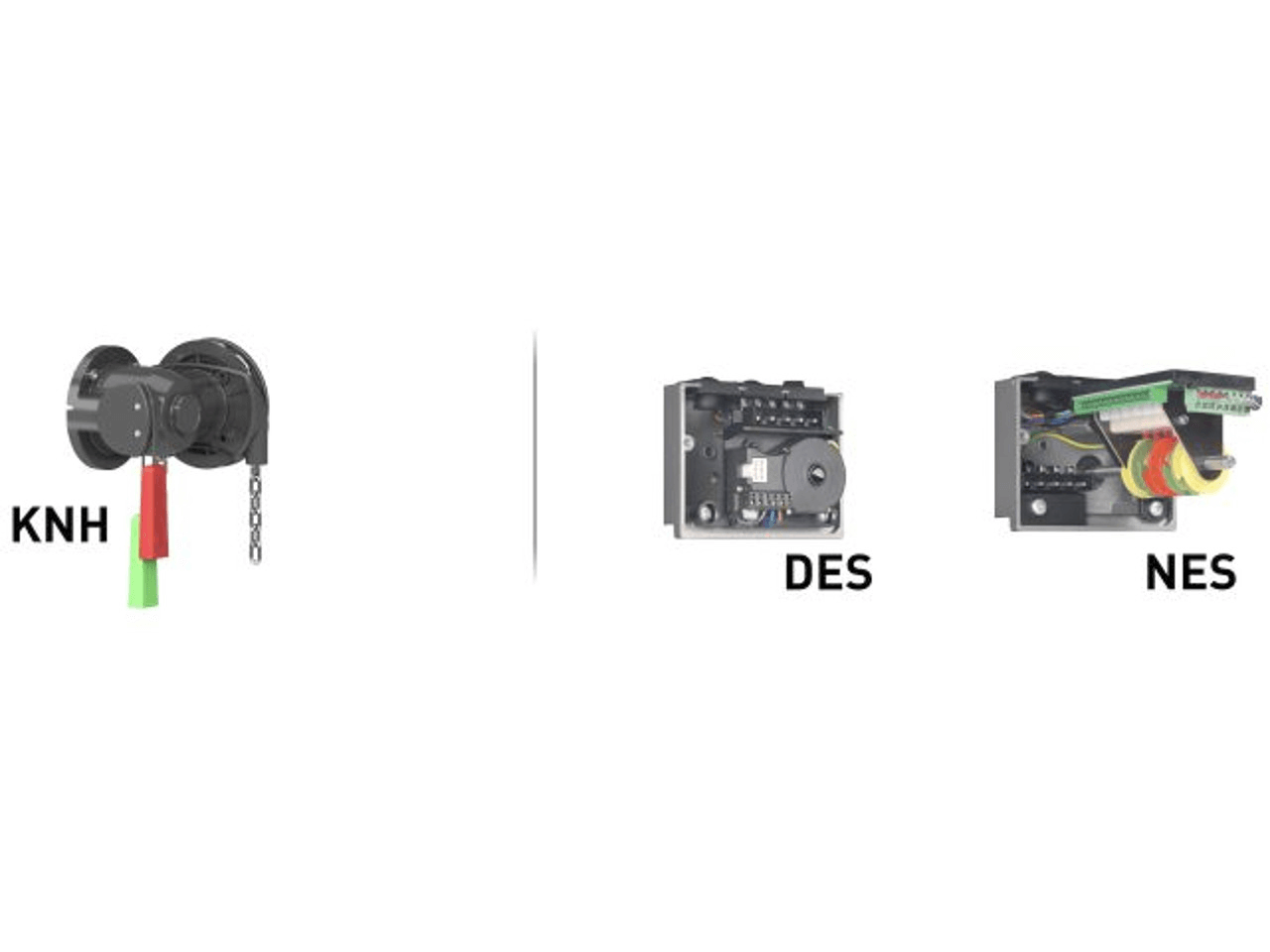 GfA Elektromaten SI 500.5 KNH DES Ø100-Safedrive® 5000Nm with Emergency Hand Chain
