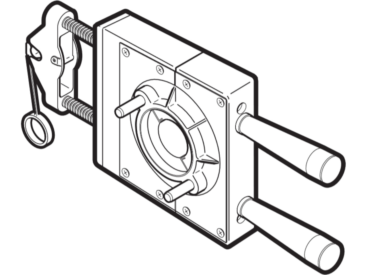 Hörmann ZAK system without bushing 2mm left