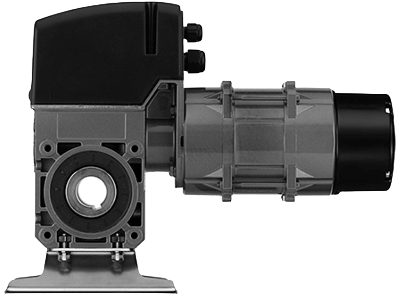 MFZ Marantec Ovitor MDF 05-14-12 KU AWG Ø30-Drive with Safety-Brake 140Nm with Emergency Hand Crank