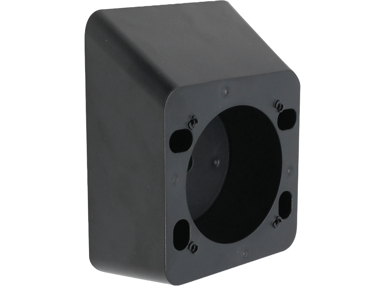 Bircher CleanSwitch wall-mount box HACCP black