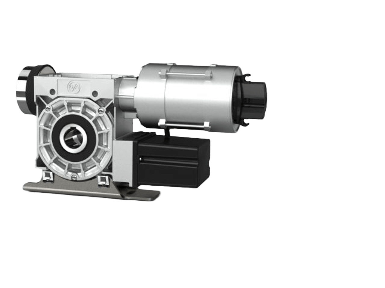 GfA Elektromaten SI 40.24 NHK DES Ø40-Safedrive® 400Nm with Emergency Hand Crank
